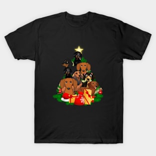 Dachshund Christmas T-Shirt